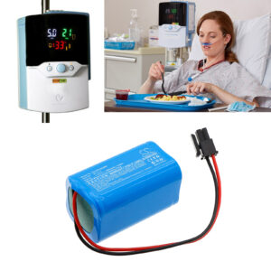 Replacement Battery for Vapotherm Precision Flow, Precision Flow  Plus, NiMH 2000mAh