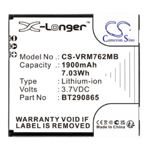 1900 mAh for V Tech BT290865