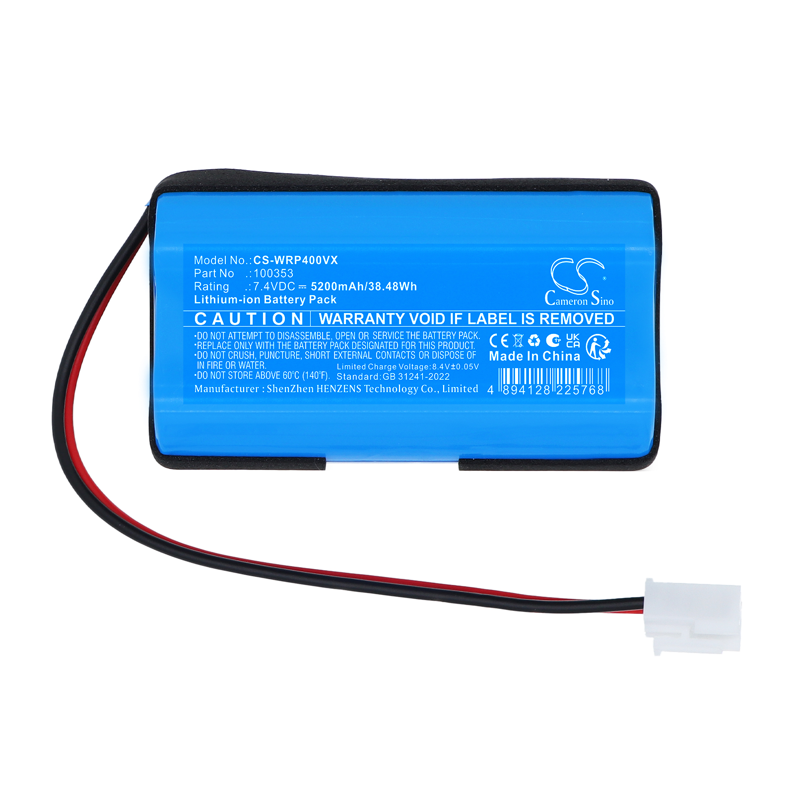 5200mAh Replacement Battery for WetRuner Robot Pool Cleaner, Limpiafondos Para