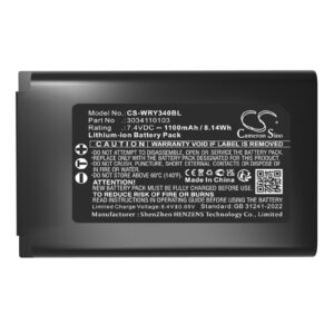 Replacement Battery for Worldline Yoximo, 3034110103 Lithium-ion 1100mAh