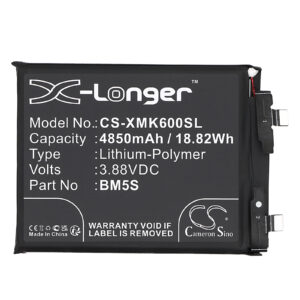 4850 mAh for Xiaomi BM5S
