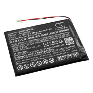 Replaces battery for XTOOL X100PAD AUTO Key Programmer Tablet, Li-Polymer 3800mAh