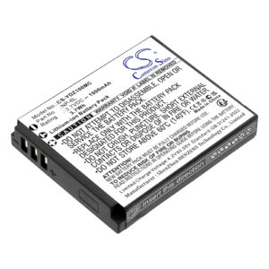 Replacement Battery for Yashica Yashica DigiPix, DZ-100 Hello Kitty, Generic FHD 1080P 44MP Digital Camera, Minolta MND20, MND23, 1000mAh
