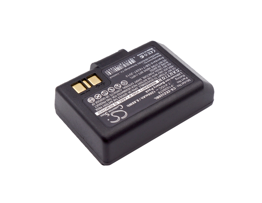 1200 mAh for Zebra P1026078