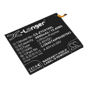 4000 mAh for ZTE Li3940T44P8h907043