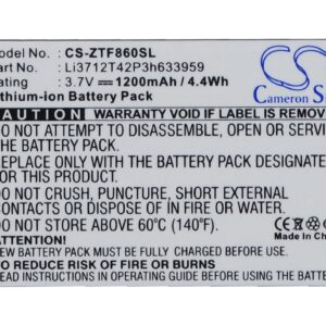 1200 mAh for Telstra Li3712T42P3h633959