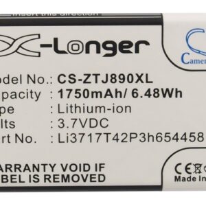 1750 mAh for Verizon Li3717T42P3h654458