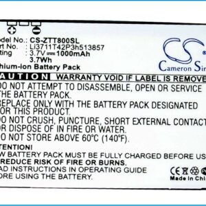 1000 mAh for Vodafone P752D