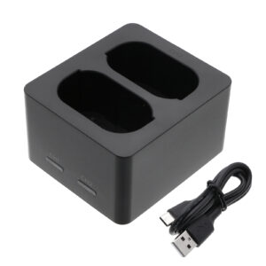 Type-C Dual Charger Hub Battery Charger for Leica LC-SCL6, BP-SCL6, Q2, Q3, SL2, SL2S