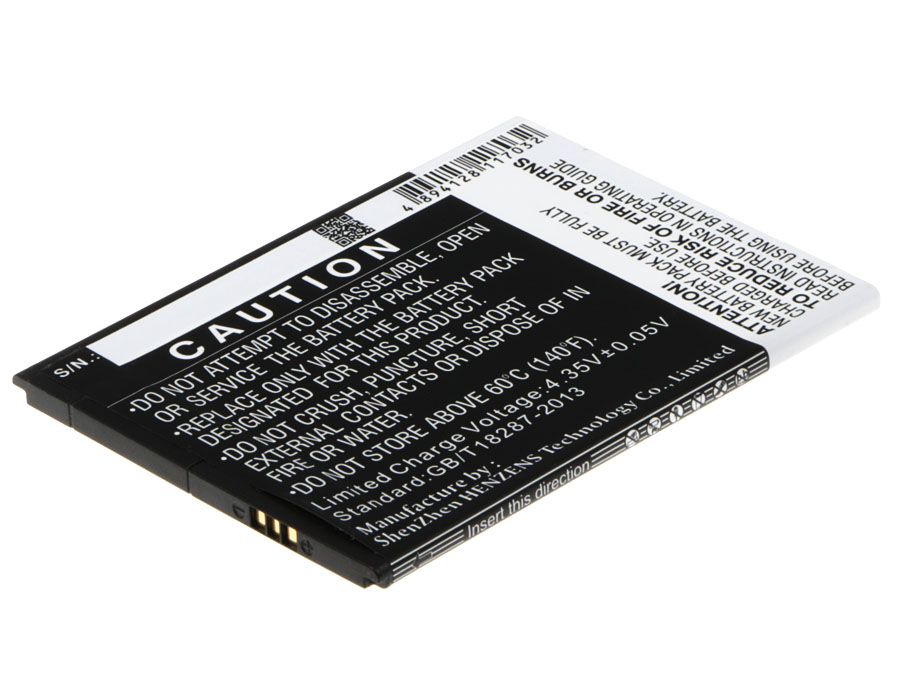 3000 mAh for KAZAM TR455,TR455-VKVCD0004151