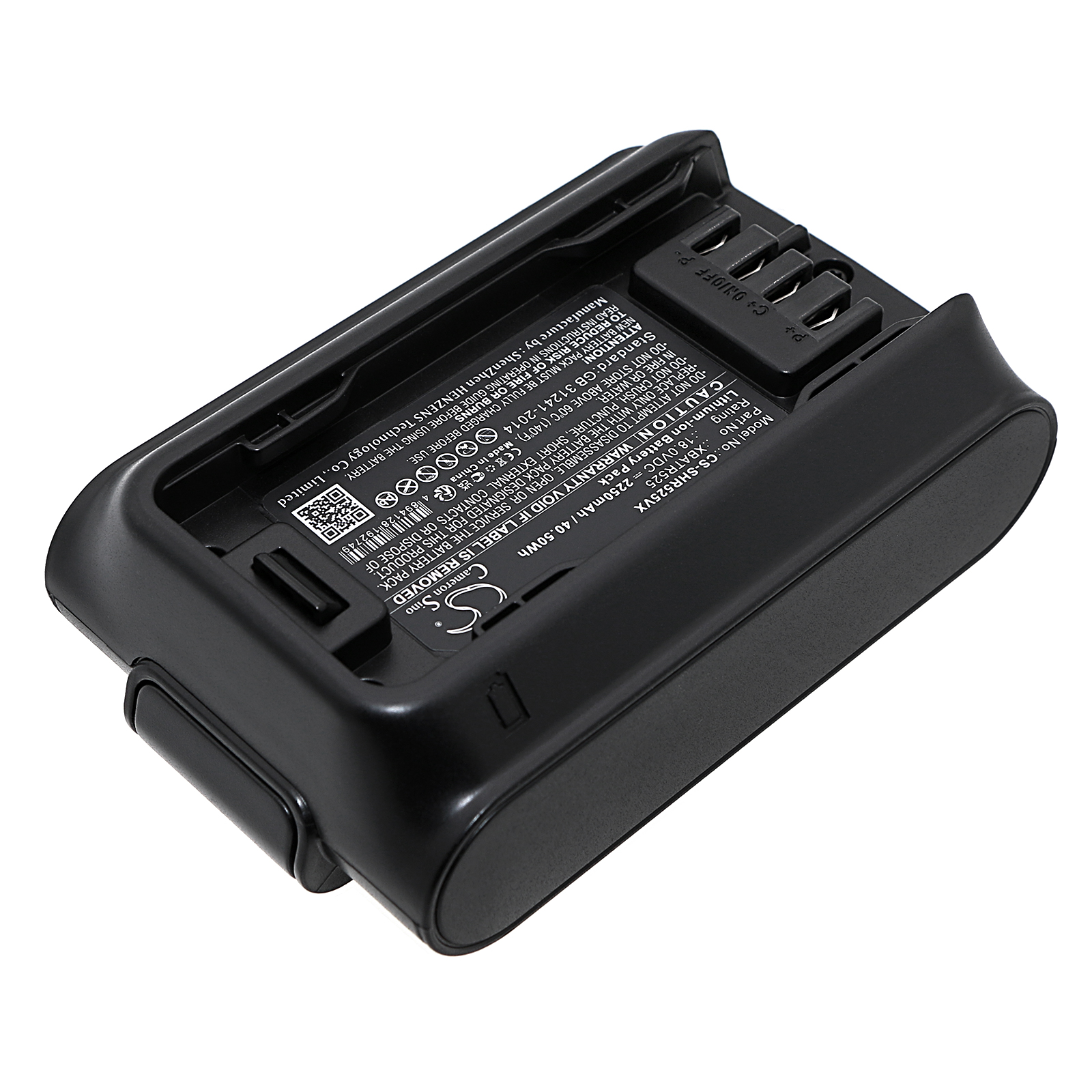 2250 mAh for Shark XBATR525,XBATR525SL