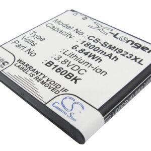 1800 mAh for Samsung B160BE,B160BK