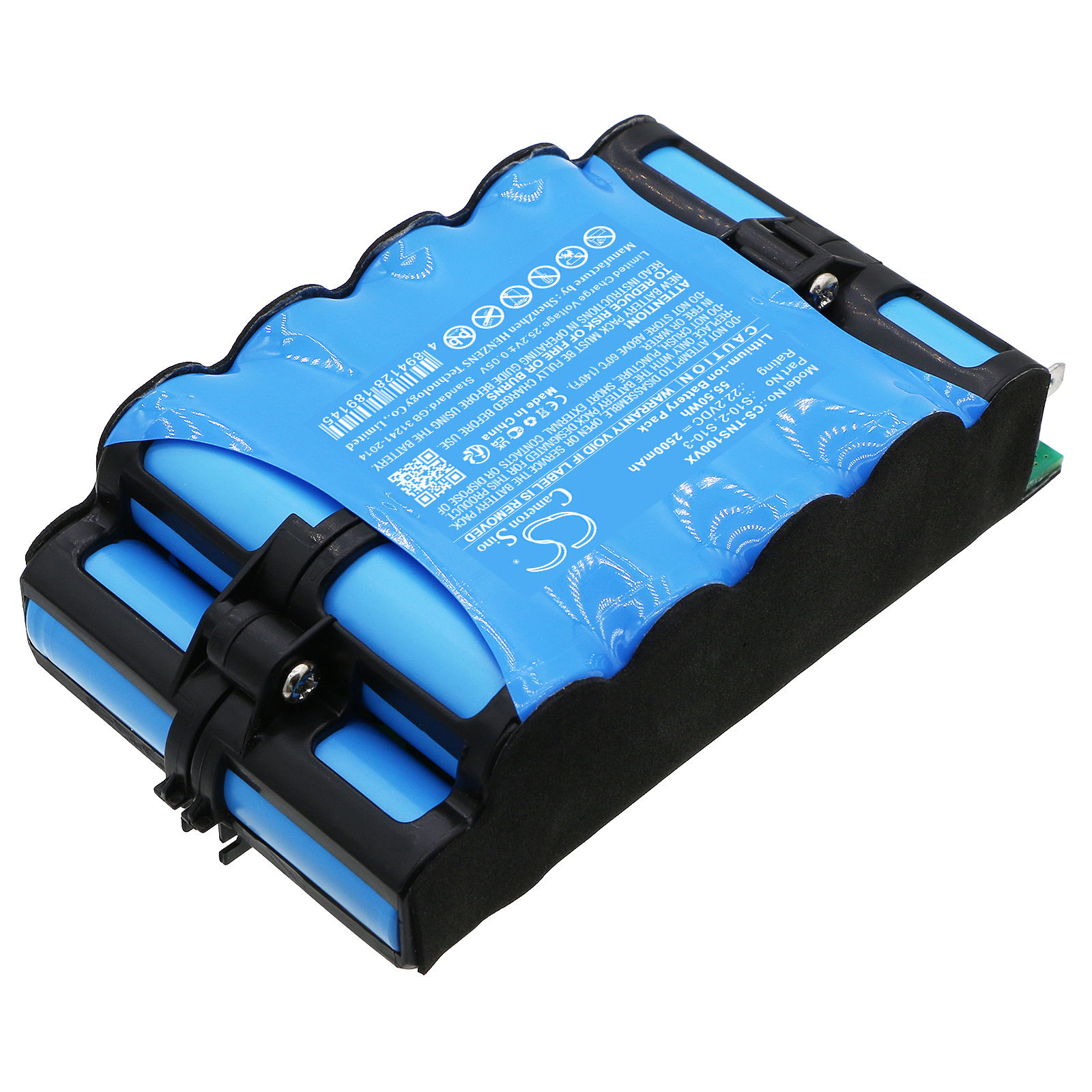 2500 mAh for Tineco S10-2,S10-3