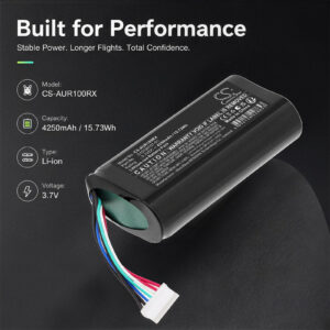 4800mAh Replacement Battery for Autel Evo V1 Remote Controller, Evo V2 Remote Controller, 01DQ0107-01, EF7