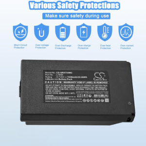 7800mAh Replacement Battery for GardePro X70 Pro, Meidase S965 Pro, L780D