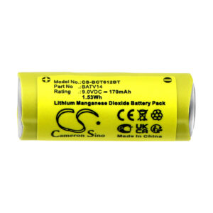 170 mAh for Daitem DC611,DC612
