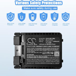 4500mAh Replacement Battery for CipherLAB BA-0174A5, RS38, RS38WO, R25