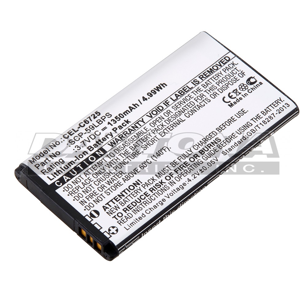 CEL-C6725 - Dantona Batteries