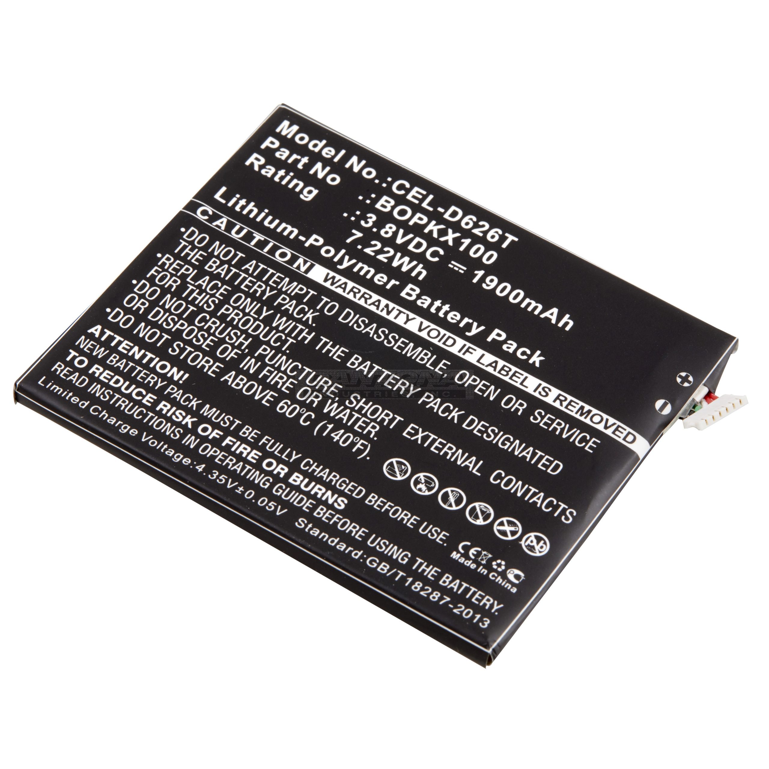 CEL-D626T - Dantona Batteries