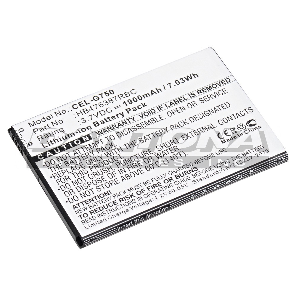 CEL-G750 - Dantona Batteries