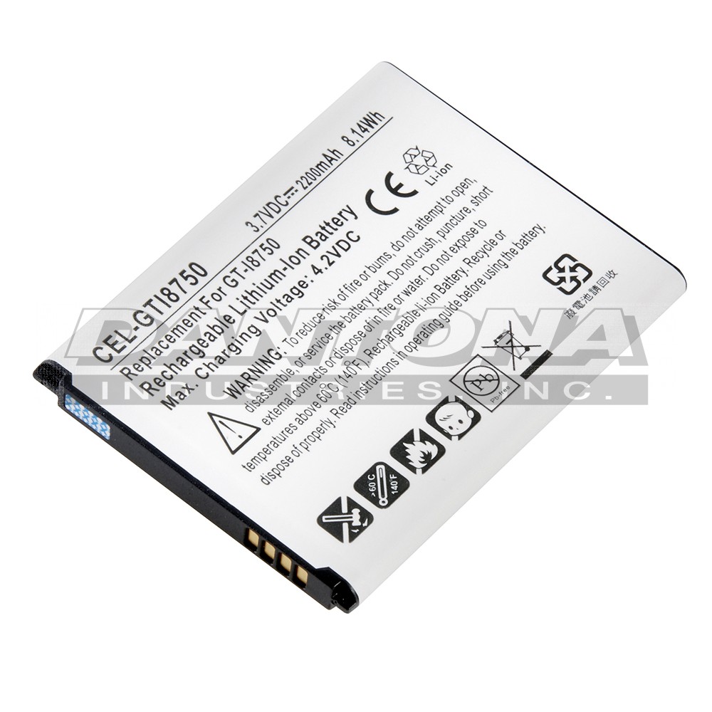 CEL-GTI8750 - Dantona Batteries