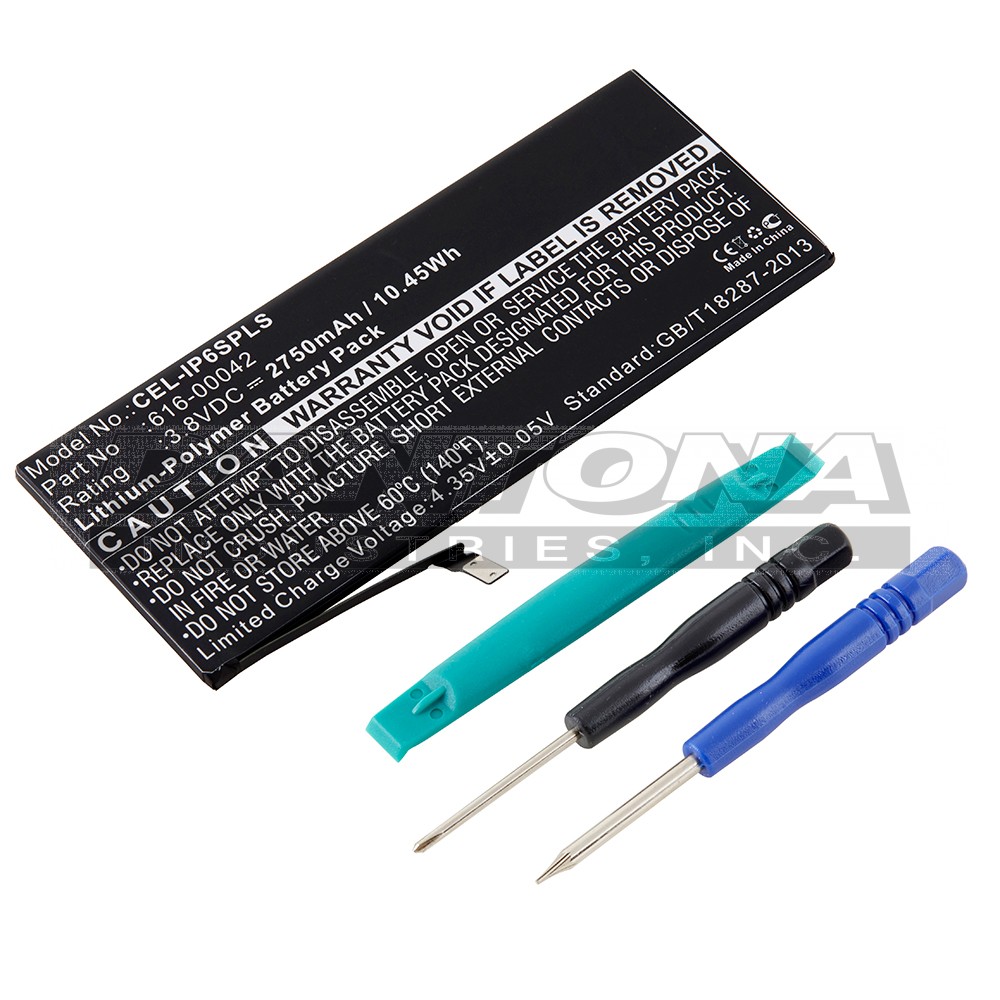 CEL-IP6SPLS - Dantona Batteries