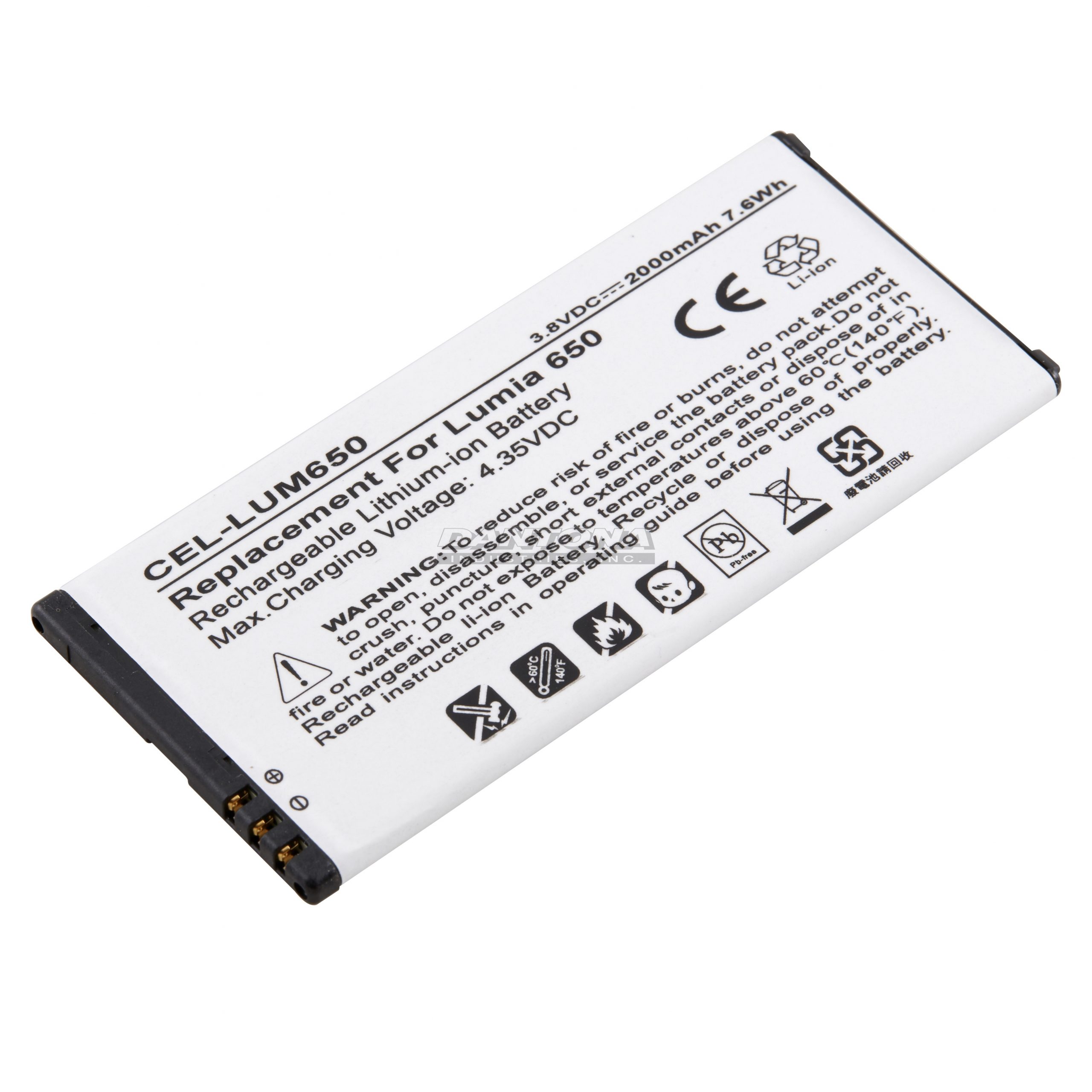CEL-LUM650 - Dantona Batteries