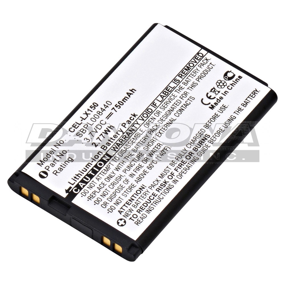 CEL-LX150 - Dantona Batteries