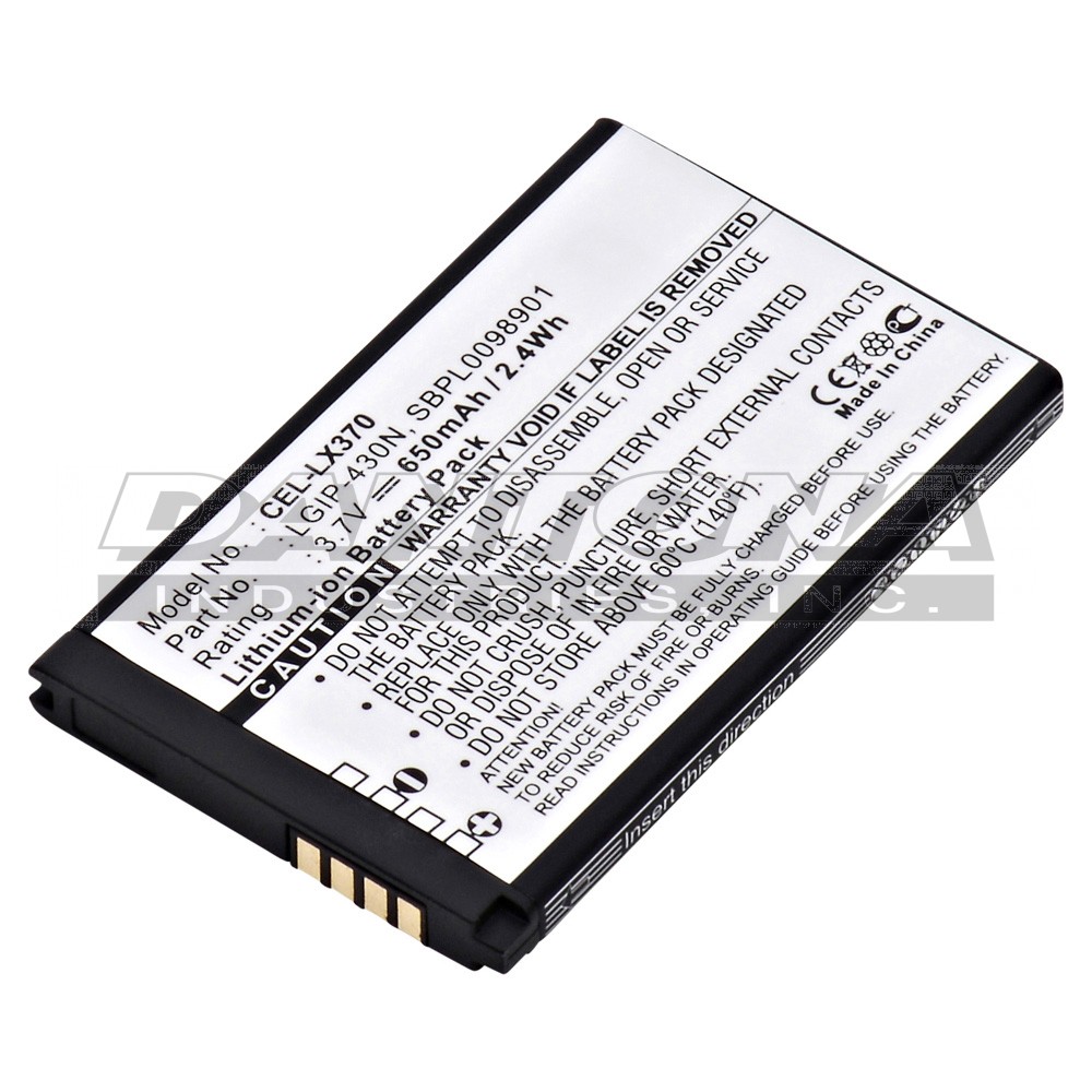 CEL-LX370 - Dantona Batteries