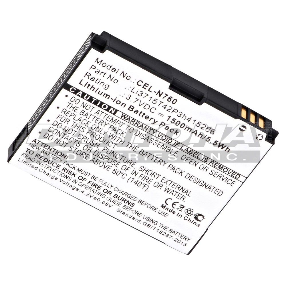 CEL-N760 - Dantona Batteries