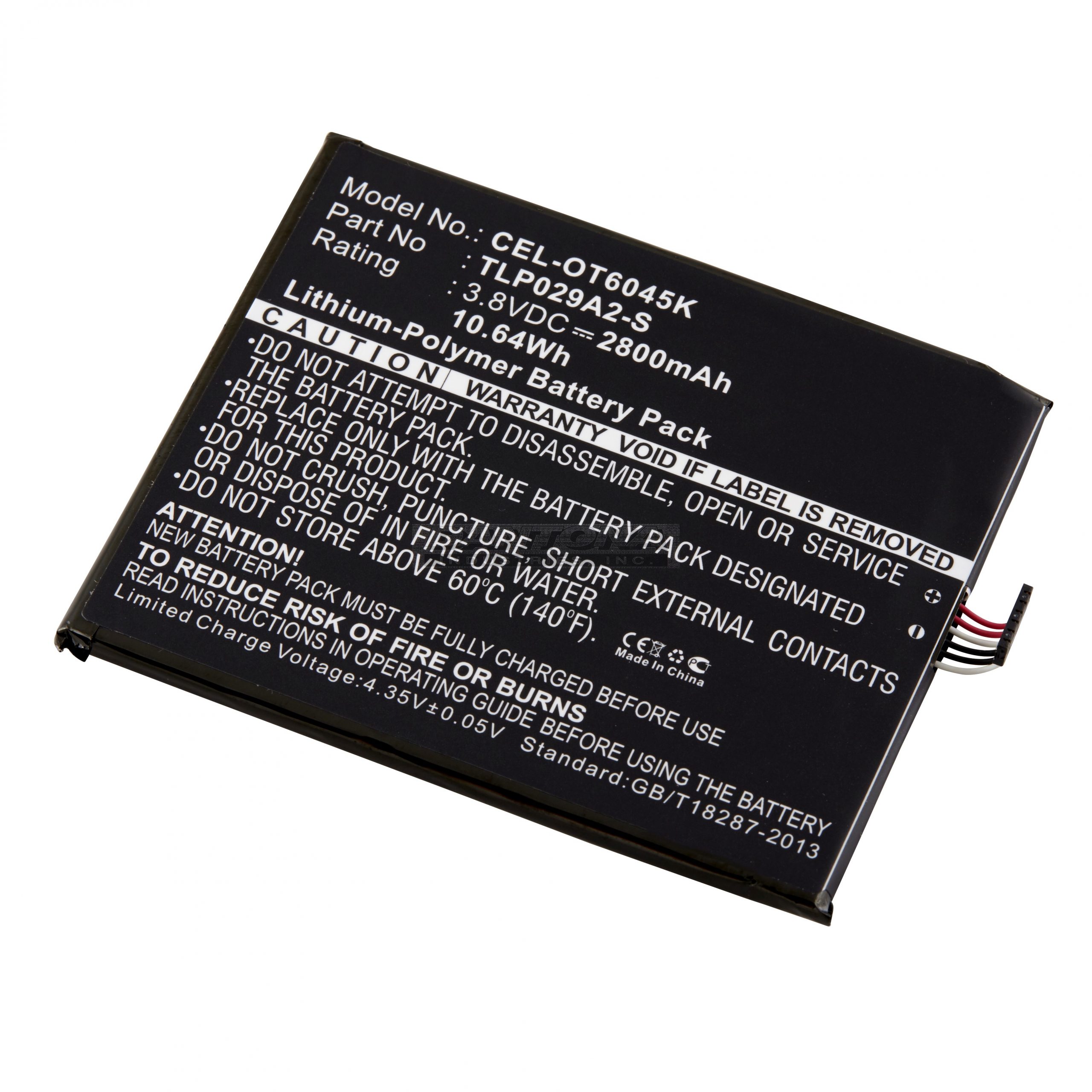 CEL-OT6045K - Dantona Batteries