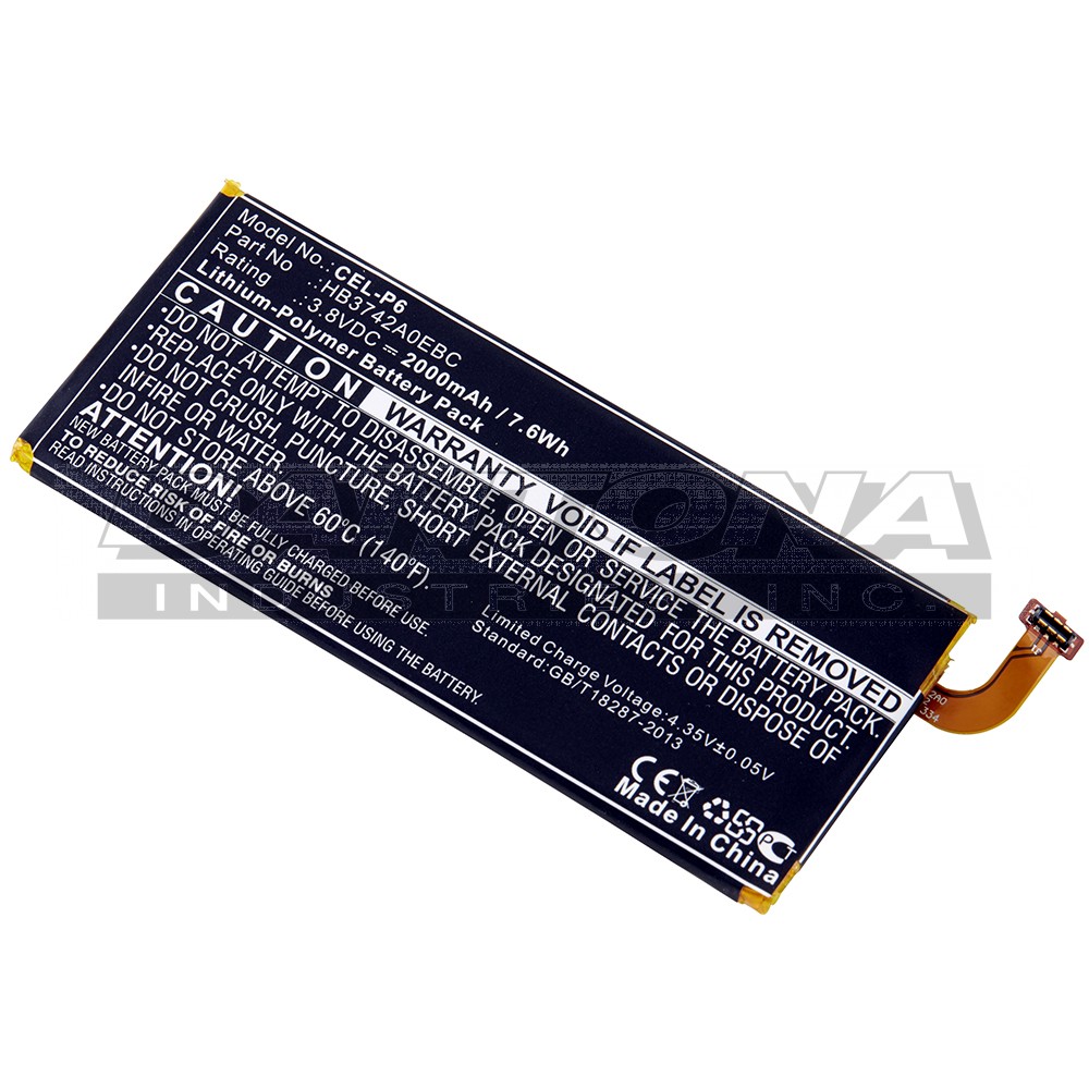 CEL-P6 - Dantona Batteries