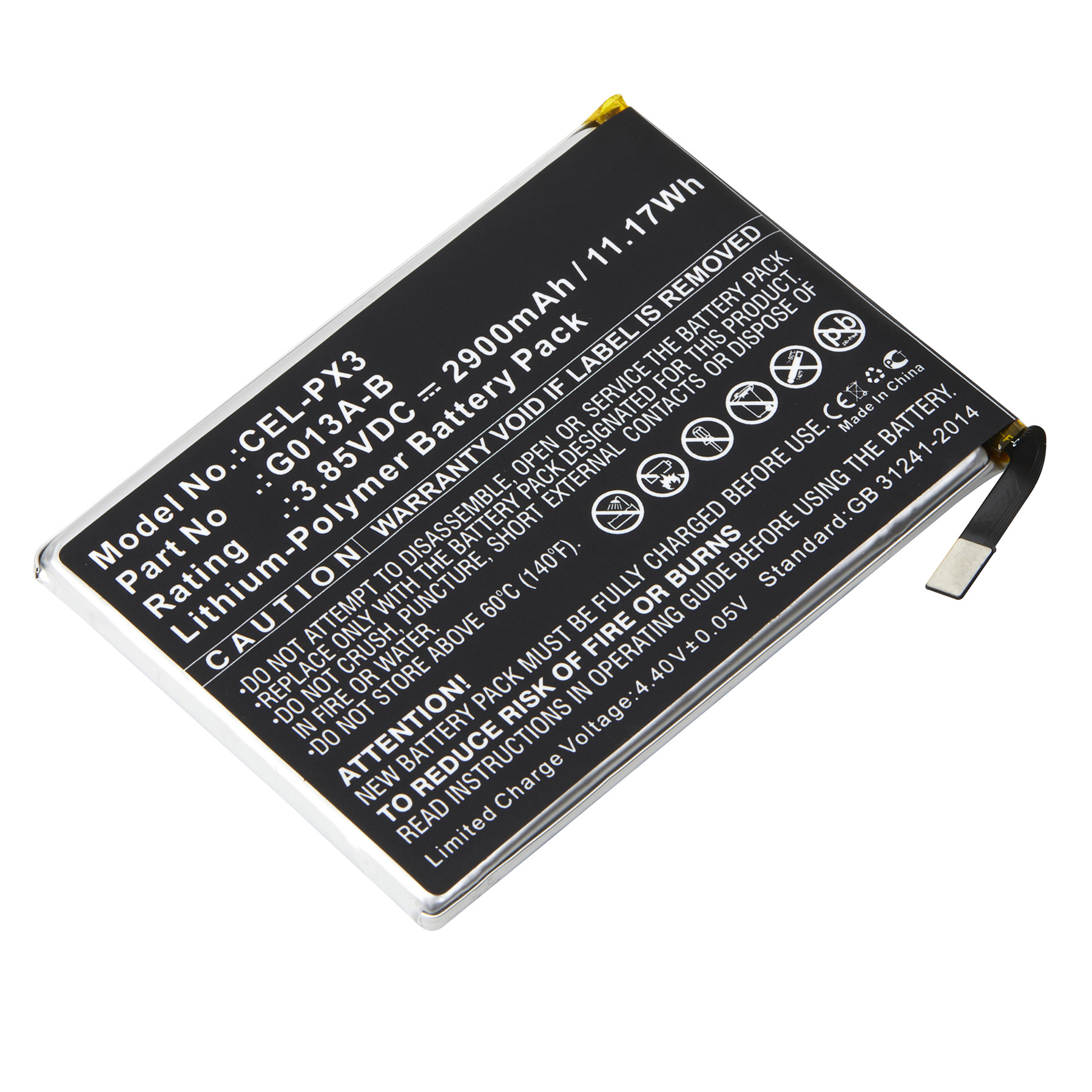 CEL-PX3 - Dantona Batteries
