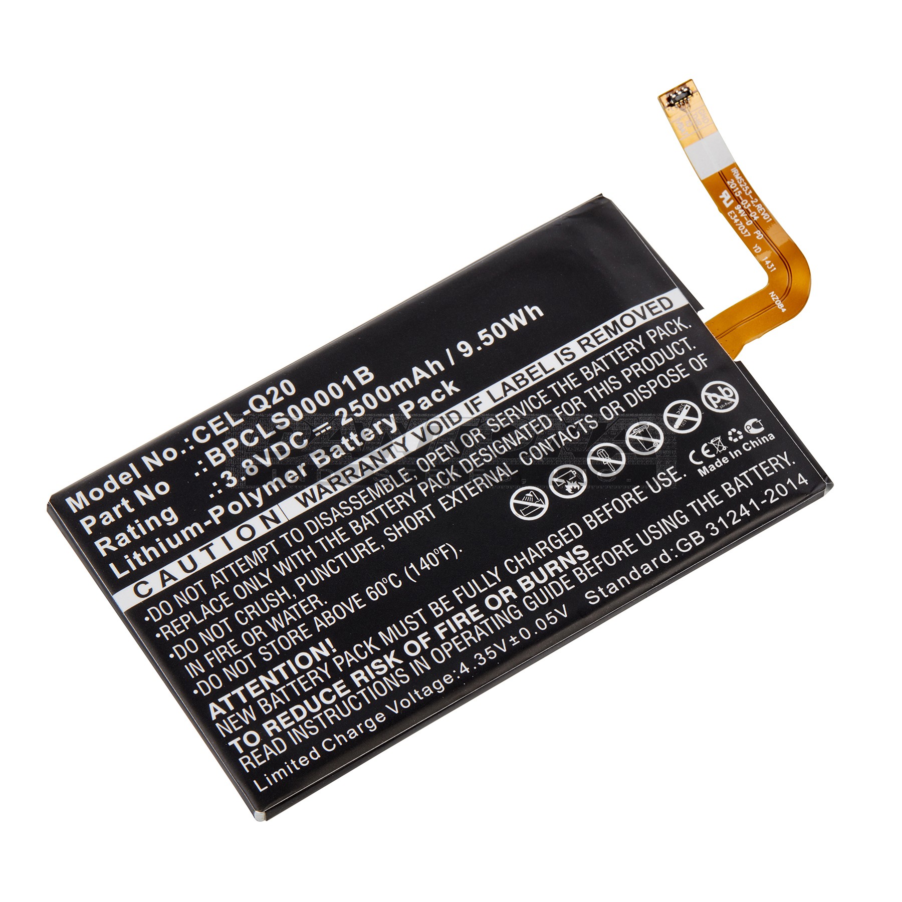 CEL-Q20 - Dantona Batteries
