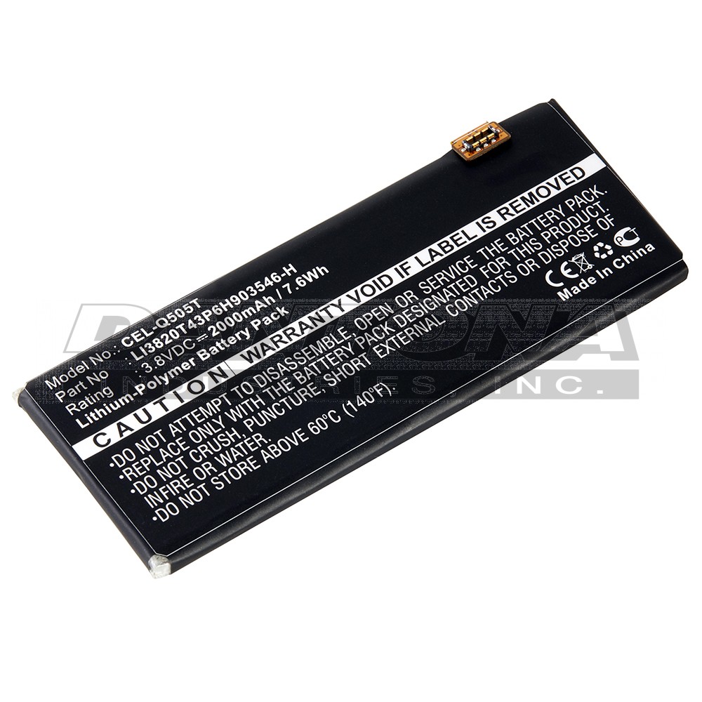 CEL-Q505T - Dantona Batteries