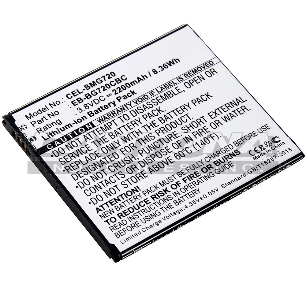CEL-SMG720 - Dantona Batteries