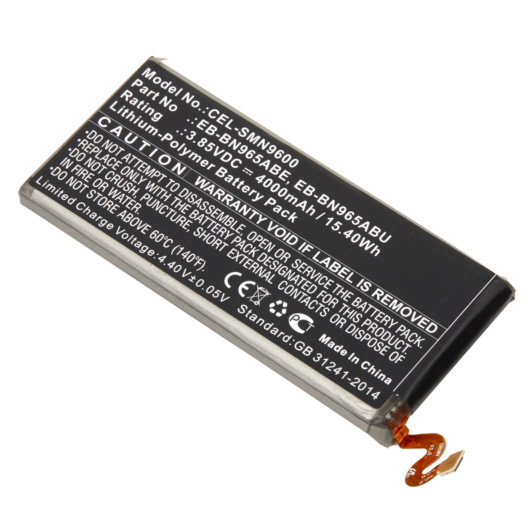 CEL-SMN9600 - Dantona Batteries