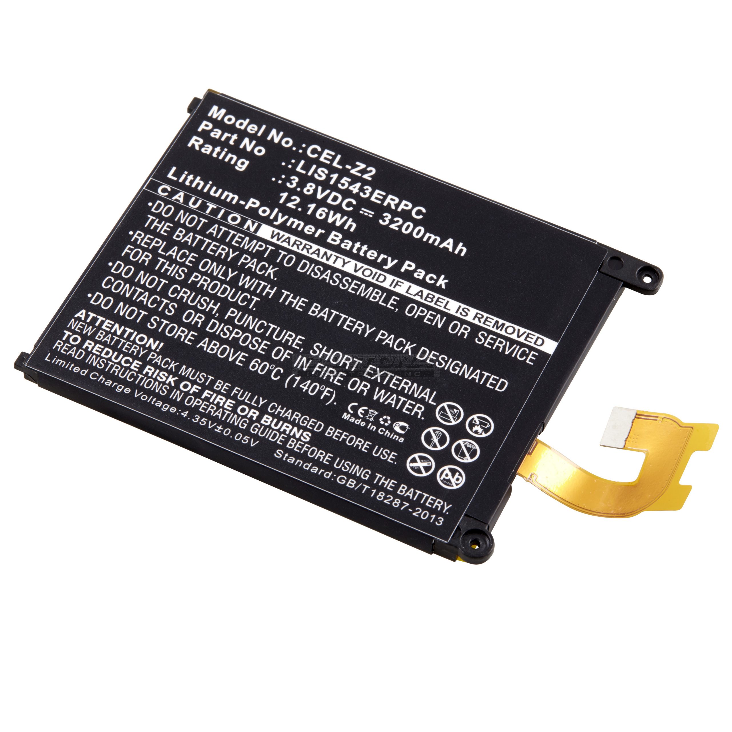 CEL-Z2 - Dantona Batteries