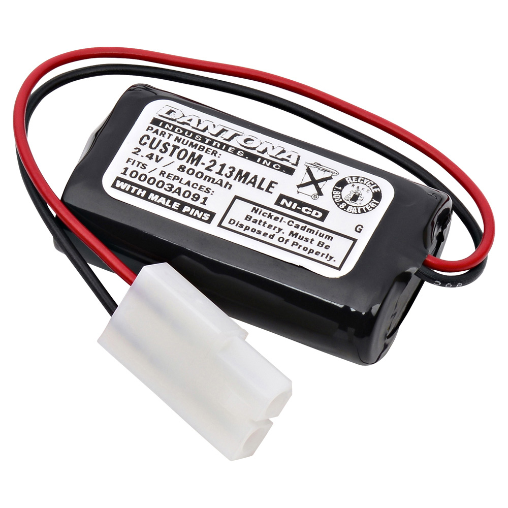 CUSTOM-213MALE - Dantona Batteries