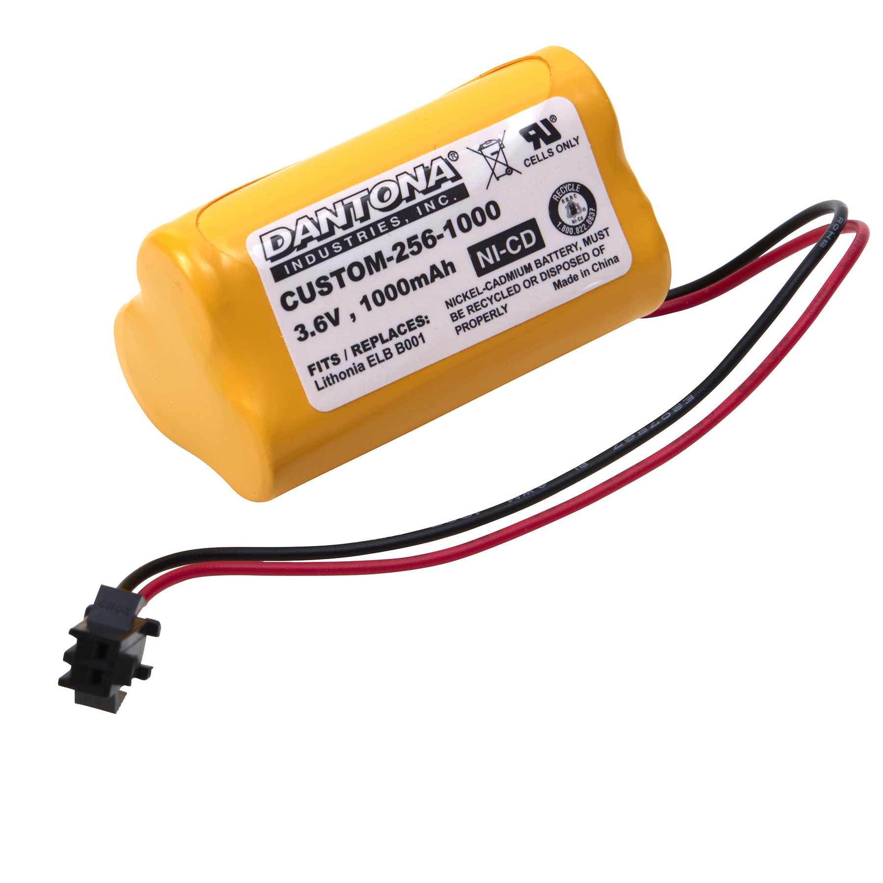 CUSTOM-256-1000 - Dantona Batteries