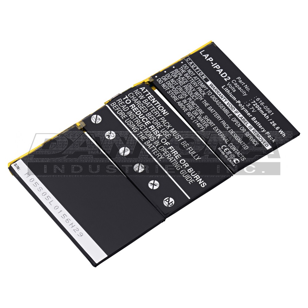 LAP-IPAD2 - Dantona Batteries
