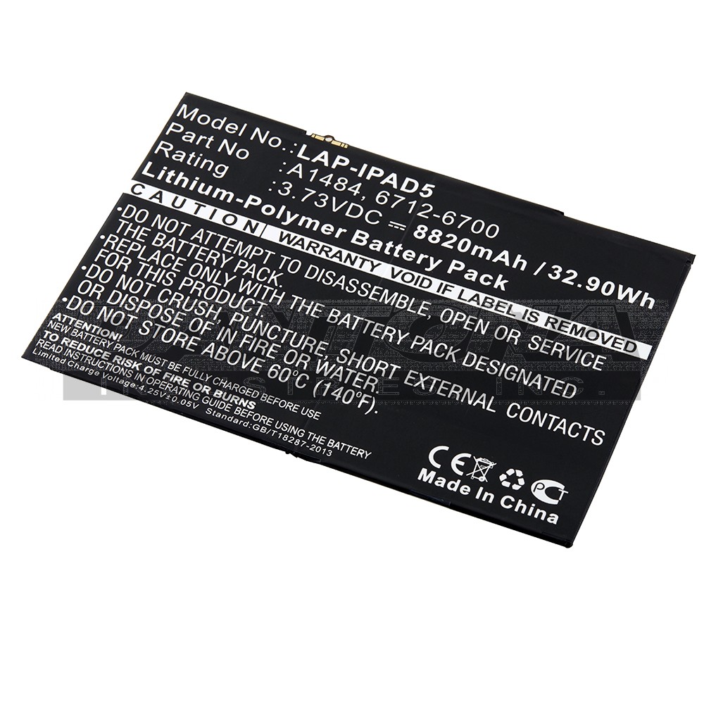 LAP-IPAD5 - Dantona Batteries