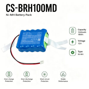 1500mAh Replacement Battery for Biocare IH-B Monitor