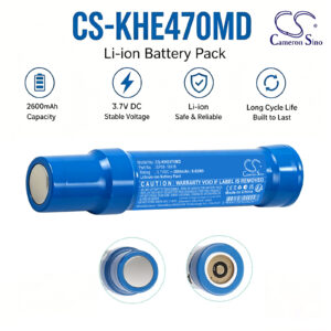 2600mAh Replacement Battery for Keeler Ophthalmoscope Slim Line, EE470009, EP39-18918