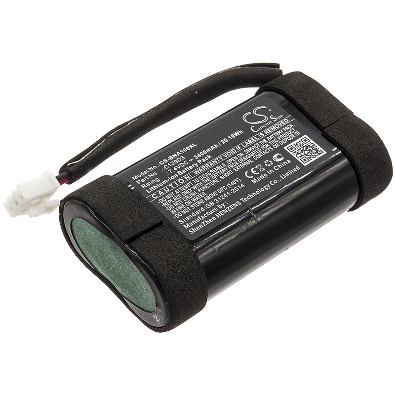 3400 mAh for Bang & Olufsen C129D3