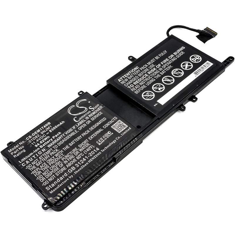 8300 mAh for Dell 01D82,0HF250,0MG2YH,9NJM1,HF250,MG2YH
