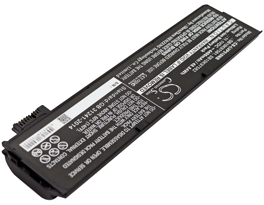 4400 mAh for Lenovo 01AV422,01AV423,01AV424,01AV425,01AV426,01AV427,01AV428,SB10K97579,SB10K97581,SB10K97582