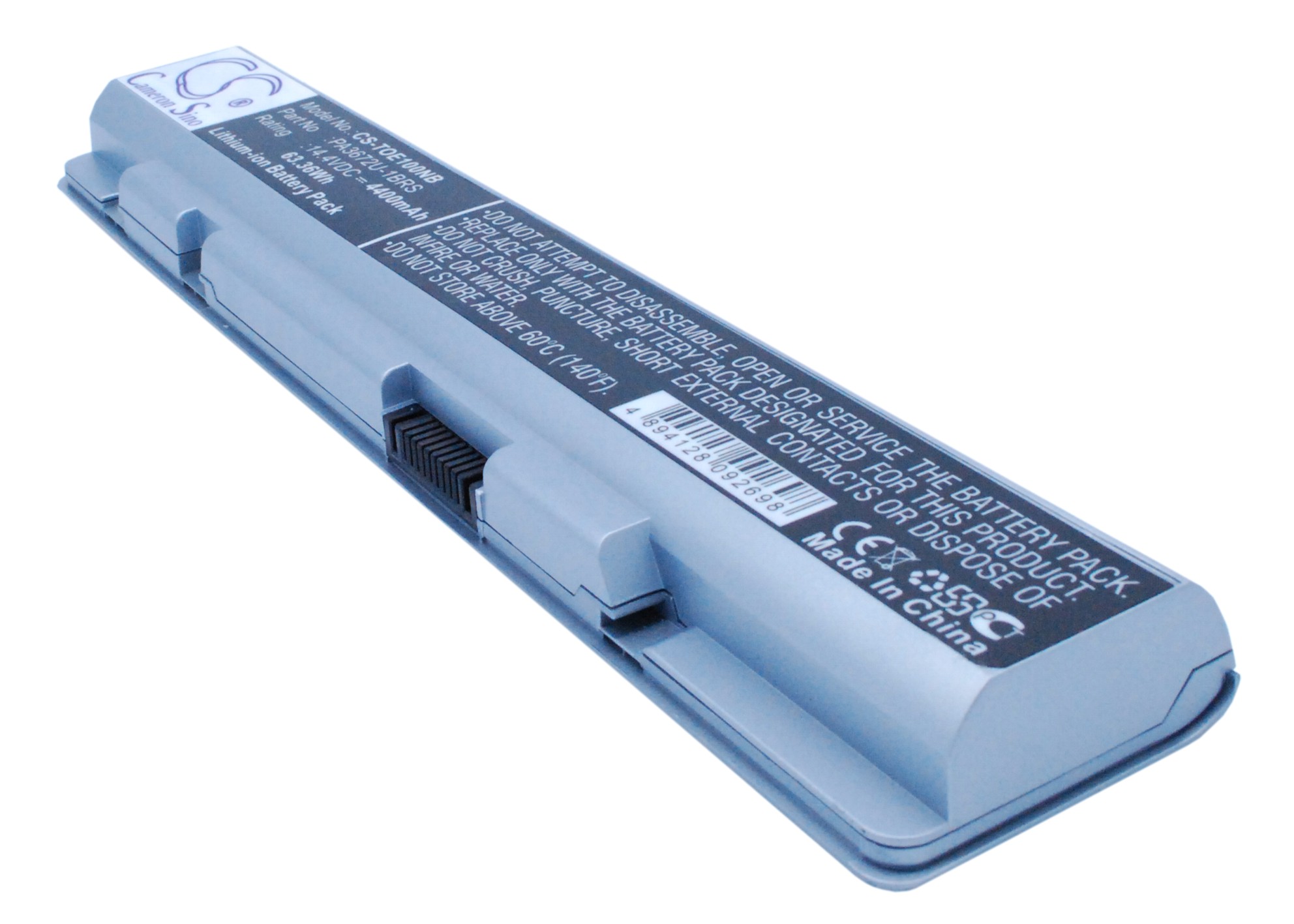 4400 mAh for Toshiba PA3672U-1BRS
