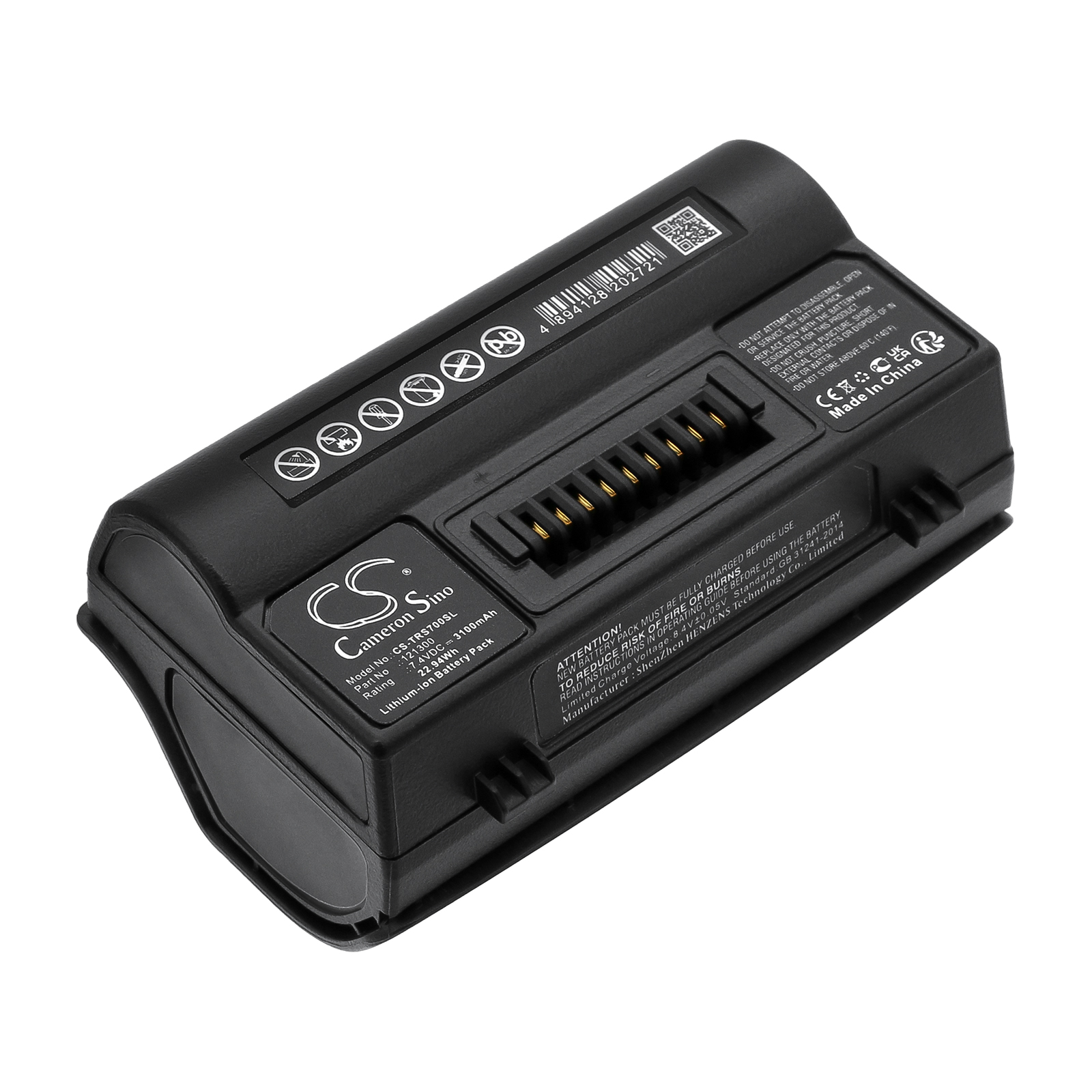 Replacement Battery for Trimble TSC7 Data Collector, 121300, 121300, Lithium-ion 3100mAh