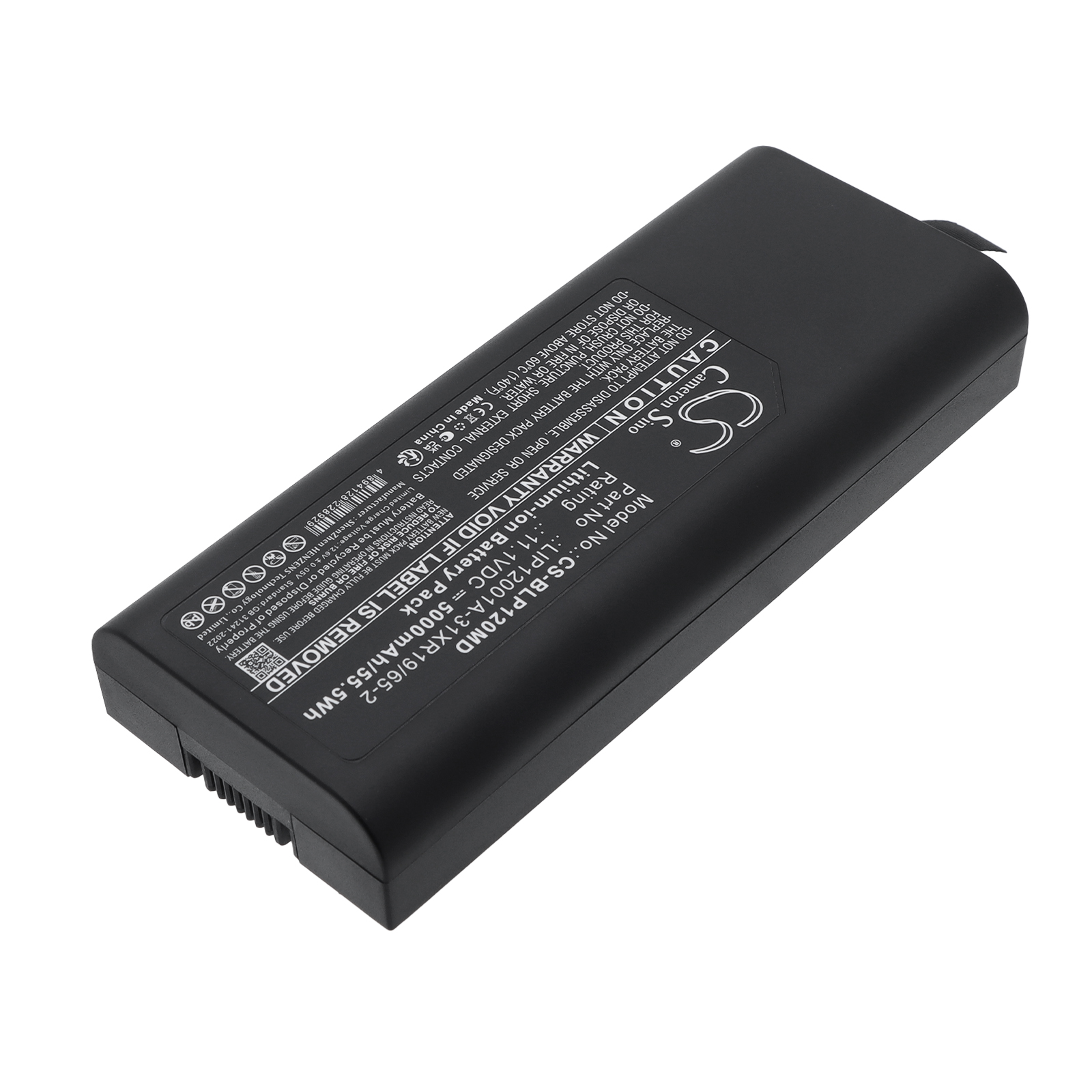 5000mAh Replacement Battery for Biolight P15 Patient Monitor, P12 Patient Monitor, LIP12001A-31XR19/65-2